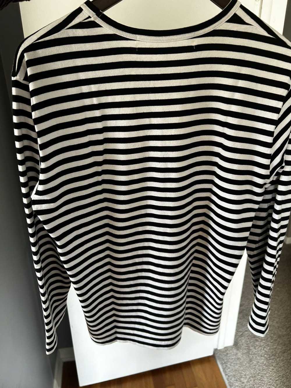 Comme Des Garcons Play CDG Play Black Striped Tee - image 2