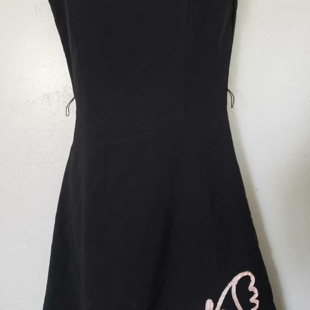 Speechless Vintage Y2K Black Tank Top Dress Pink … - image 2