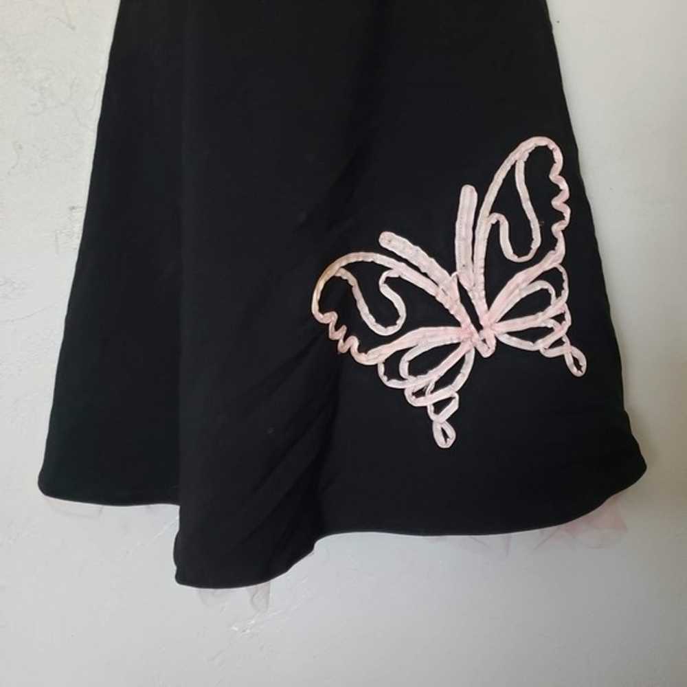 Speechless Vintage Y2K Black Tank Top Dress Pink … - image 6