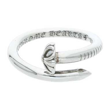 Chrome Hearts Chrome Hearts Cross Ball Nail Ring … - image 1