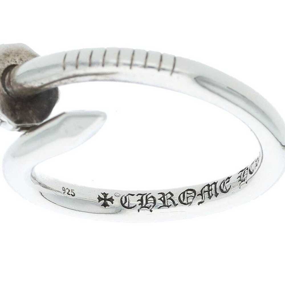 Chrome Hearts Chrome Hearts Cross Ball Nail Ring … - image 3