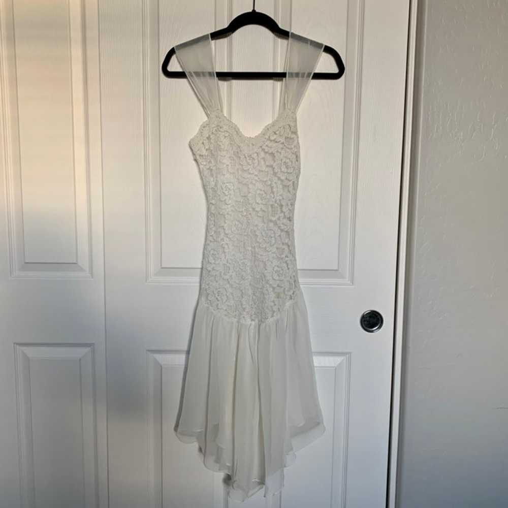 WHITE LACE DRESS - image 3