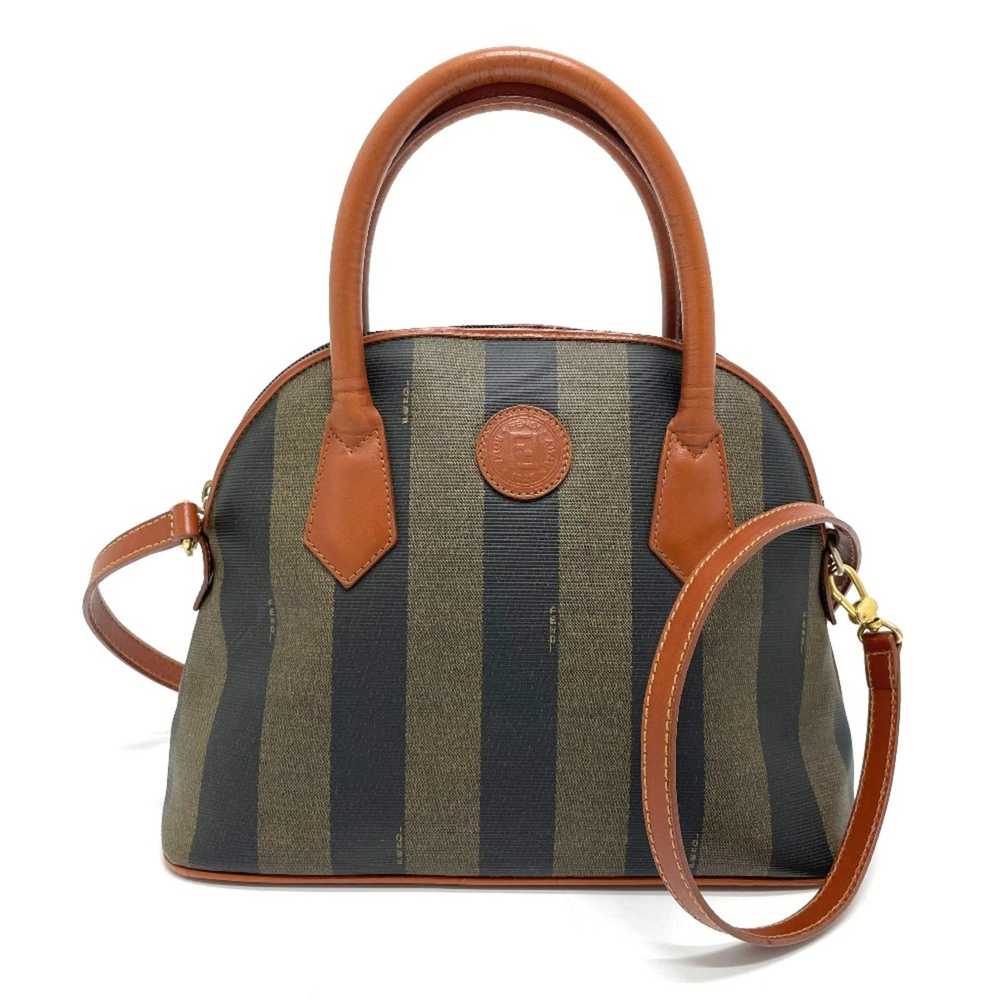 Fendi Fendi Pecan 2WAY Shoulder Bag Hand Bag Brow… - image 1