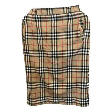 Burberry Wool mid-length skirt - image 1