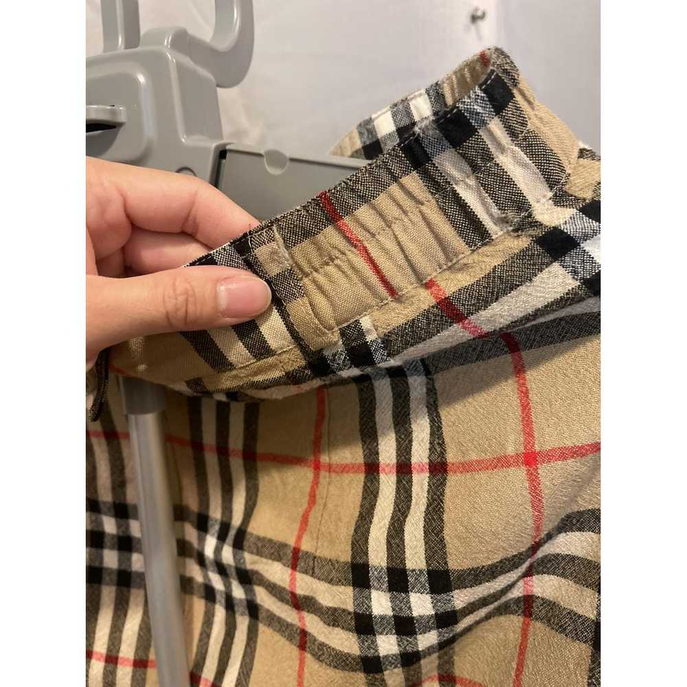 Burberry Wool mid-length skirt - image 2