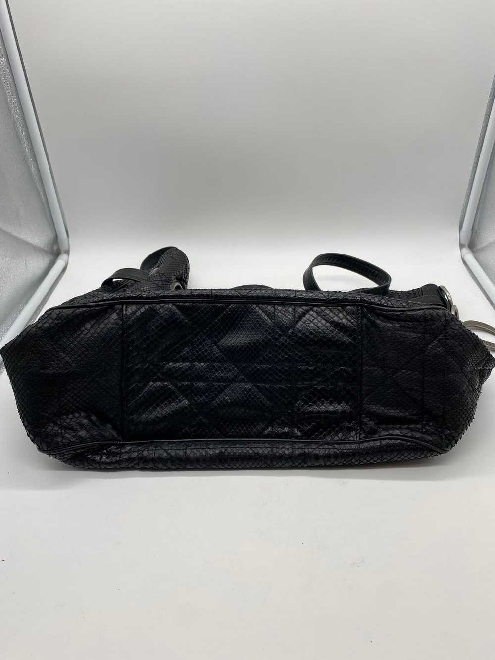 AUTHENTIC Christian Dior Quilted Cannage Black Ph… - image 3