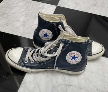 Converse 🔥 Chuck Taylor hight top blue leather - image 1