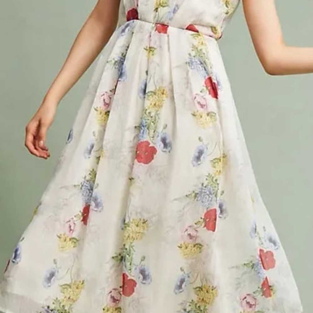 Anthropologie Eri + Ali Larietta Floral Midi Dres… - image 10