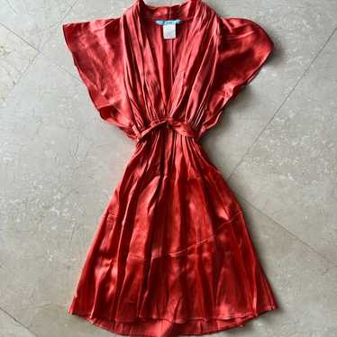 Marciano red mini dress