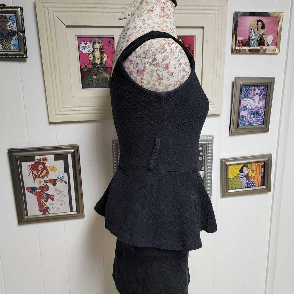 Vintage Betsey Johnson peplum bodycon dress - image 2