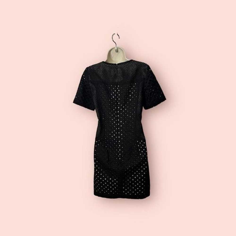 Trina Turk Black Marquise Eyelet Lace Dress - image 3