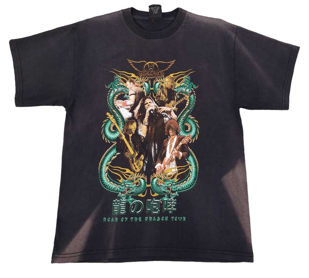 Aerosmith × Band Tees × Vintage Sunfaded ©️1999 V… - image 1