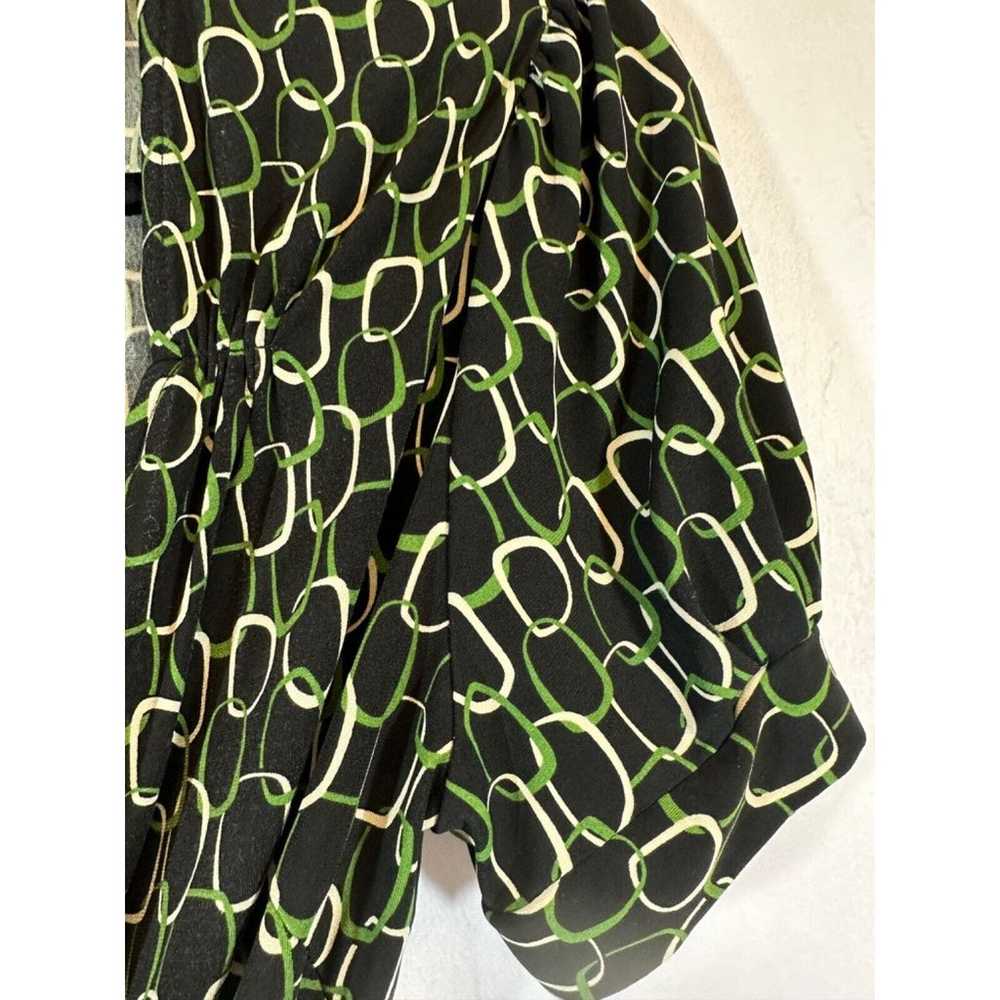 Vintage Diane Von Furstenberg Chain Link Silk Eve… - image 2