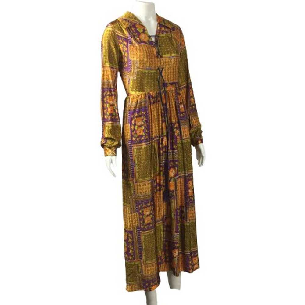 Retro Midi Dress 60's 70's - image 1