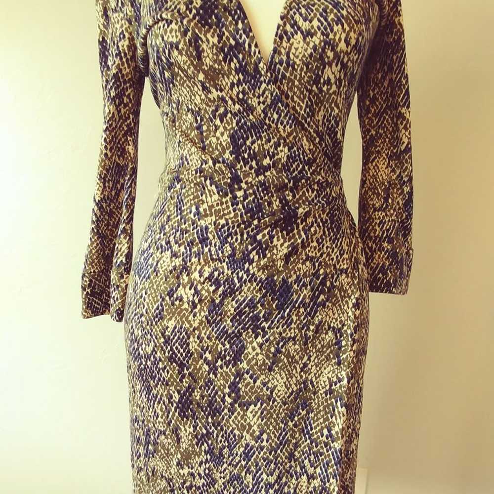 diane von furstenberg wrap vintage dress - image 1