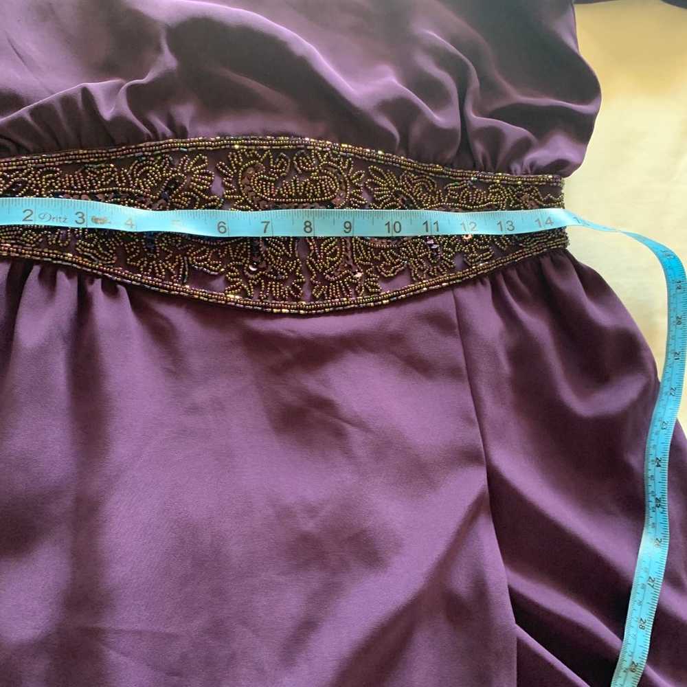 Oleg Cassini Black Tie//GRAPE//Purple Vintage 198… - image 10