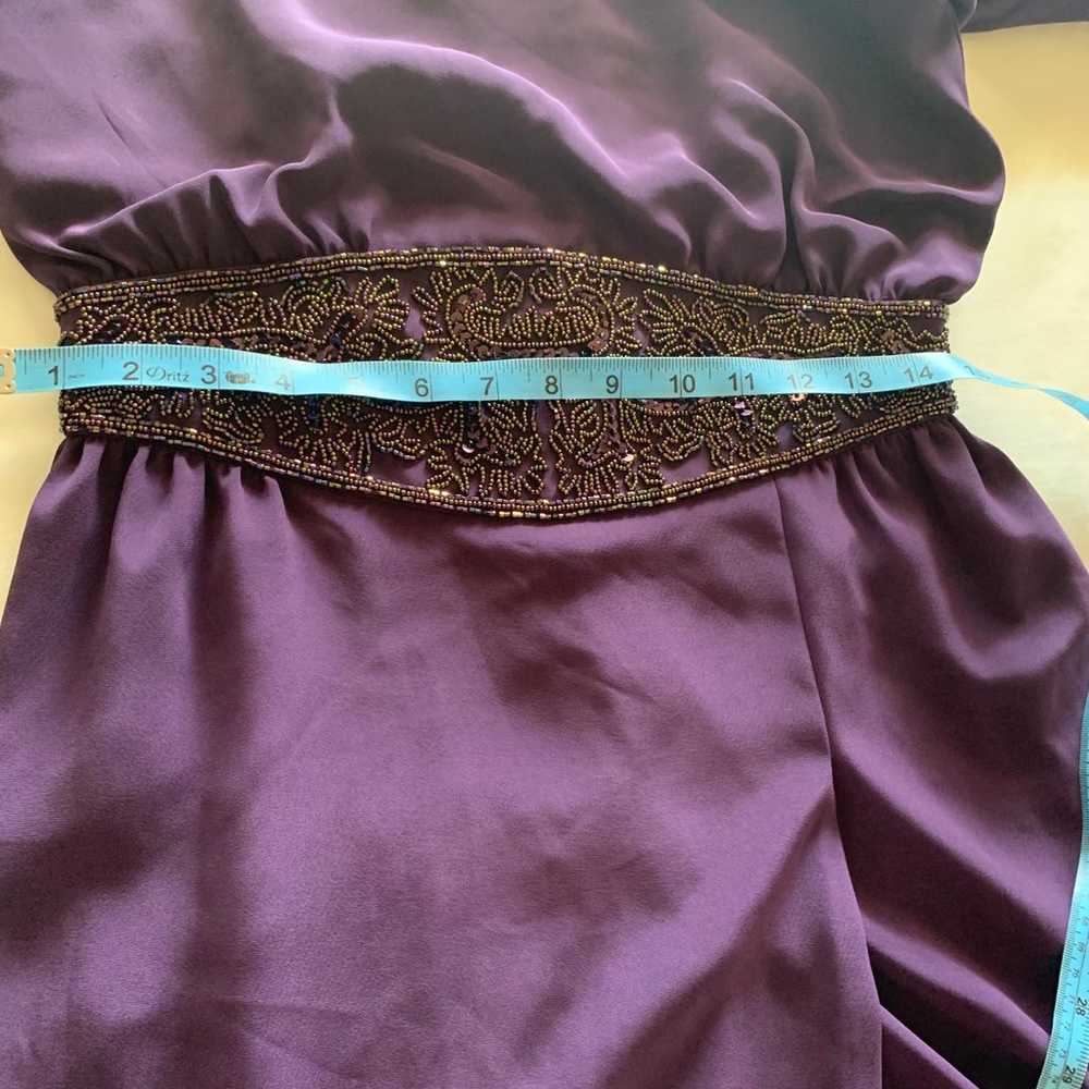 Oleg Cassini Black Tie//GRAPE//Purple Vintage 198… - image 7