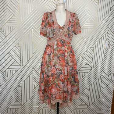 Anthropologie Ranna Gill Bouquet Dress