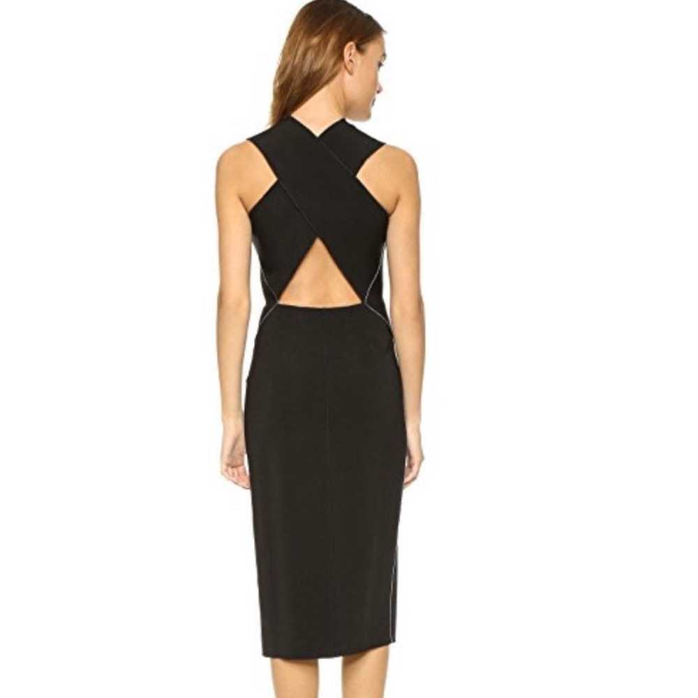 rag and bone Black dress Crisscross back - image 3