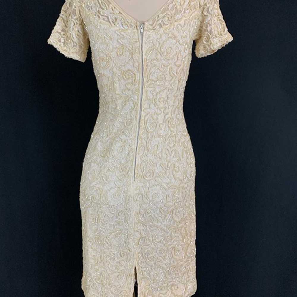 50s Alix of Miami Sequin Lace Dress - image 6