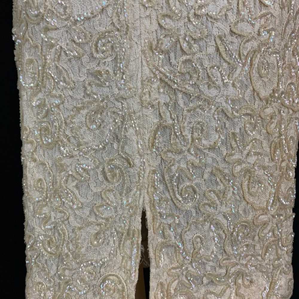 50s Alix of Miami Sequin Lace Dress - image 9