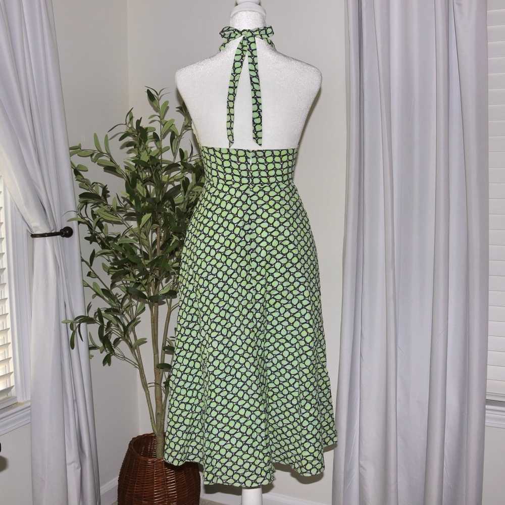 1950s / 60s retro vintage style green and white J… - image 2