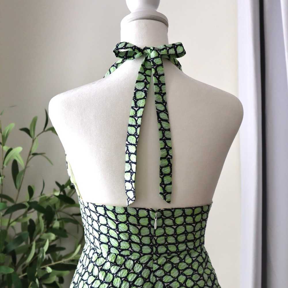 1950s / 60s retro vintage style green and white J… - image 4