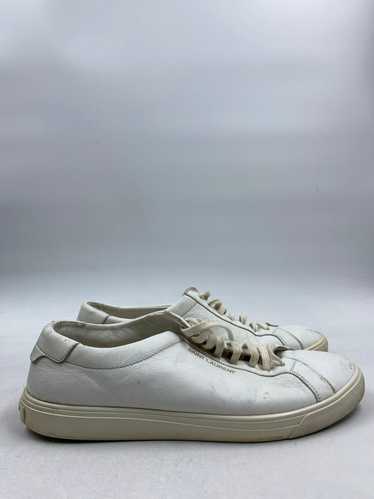 Authentic Saint Laurent White Leather Sneaker M 9