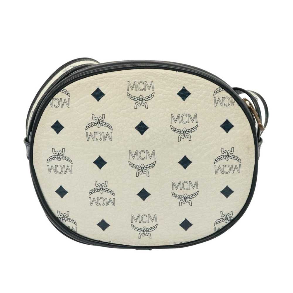 MCM MCM Vicetos Logogram Shoulder Bag PVC White A… - image 3