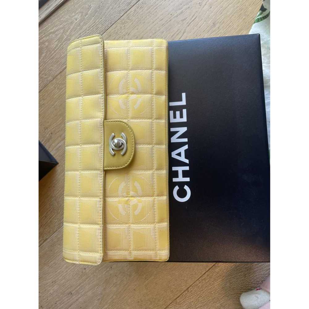 Chanel East West Chocolate Bar cloth handbag - image 8