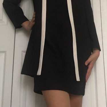 Vintage Black Virgo Dress Size M - image 1