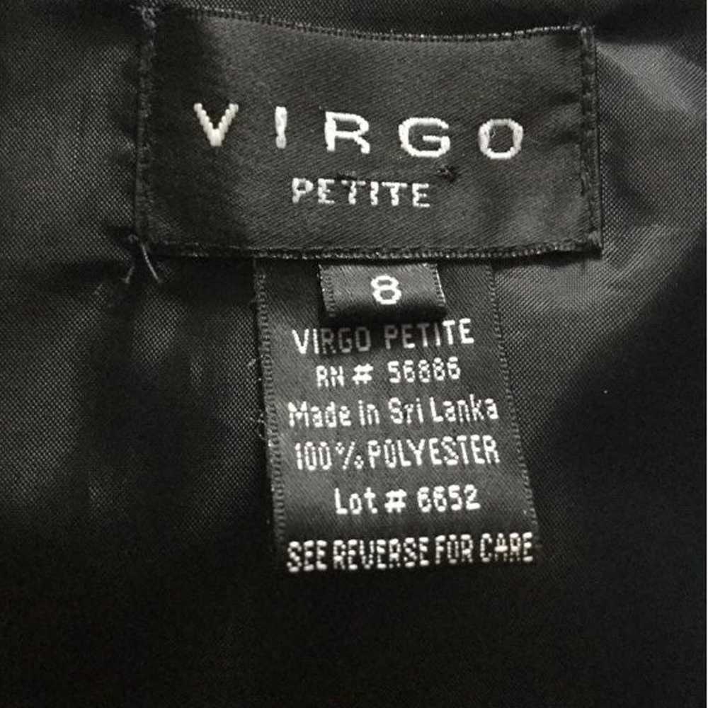 Vintage Black Virgo Dress Size M - image 4