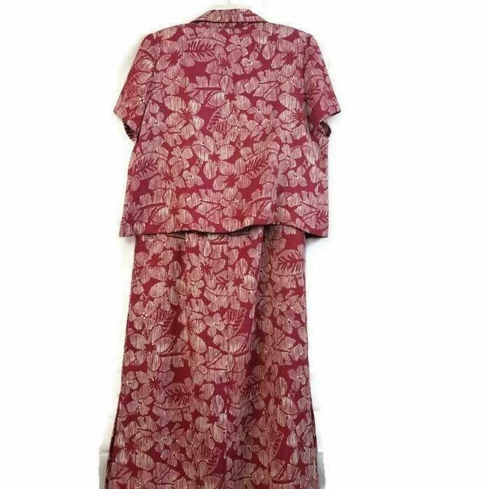 Vintage Amanda Smith Womens Dress 2 Pc S - image 2