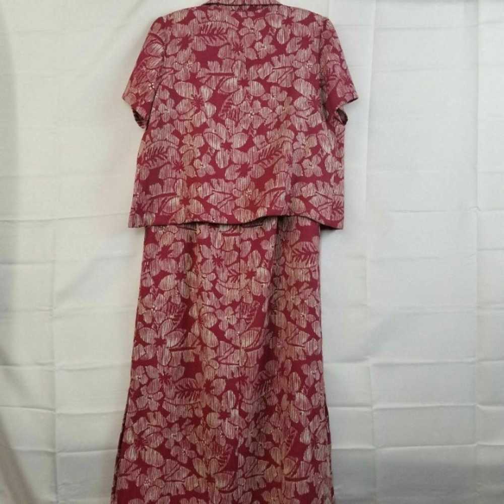 Vintage Amanda Smith Womens Dress 2 Pc S - image 9