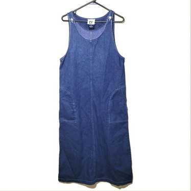 Vintage Ty Original Denim Midi Dress 10 - image 1