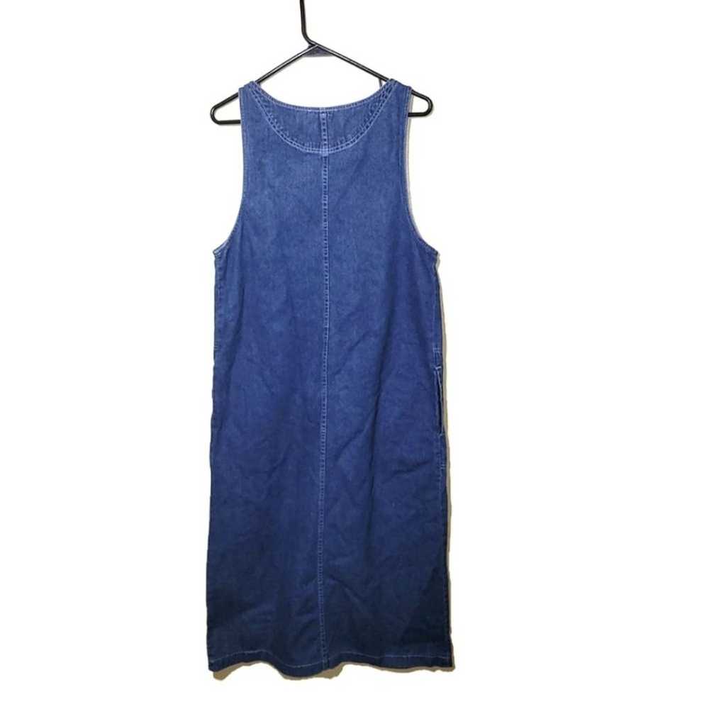 Vintage Ty Original Denim Midi Dress 10 - image 2