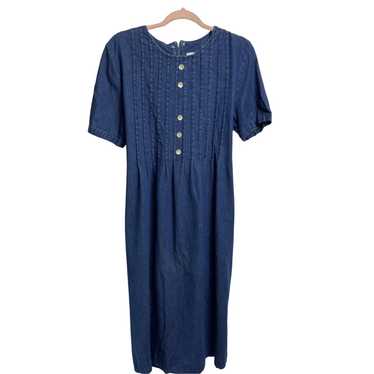 Sarin New York Vintage Denim Dress Medium (2393)
