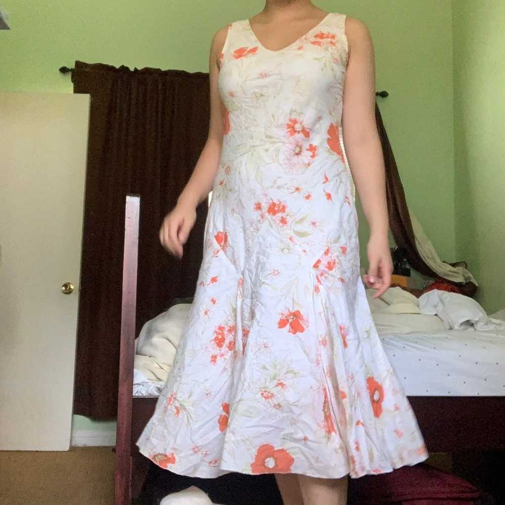 Vintage Floral Maxi Dress - image 2