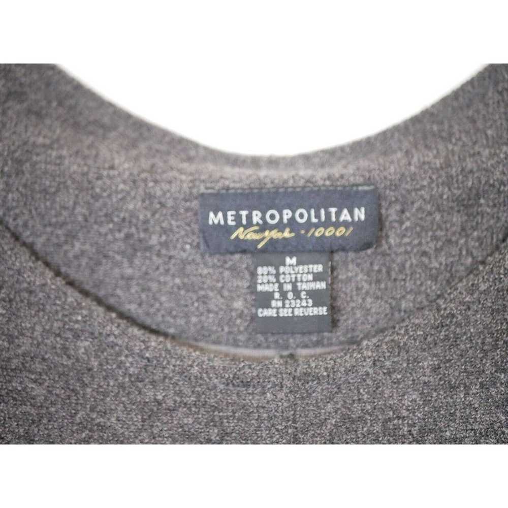 Vintage Metropolitan New York 10001 Gray Mini Dre… - image 7