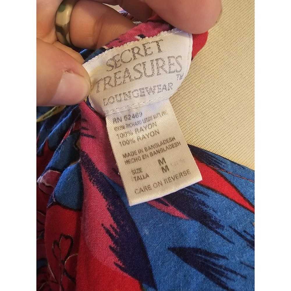 Secret Treasures Loungewear Hawaiian Floral Tank … - image 3