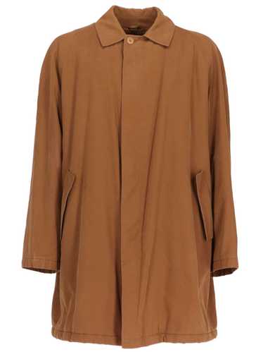 Romeo Gigli Pre-Owned 1990s cotton coat - Brown - image 1