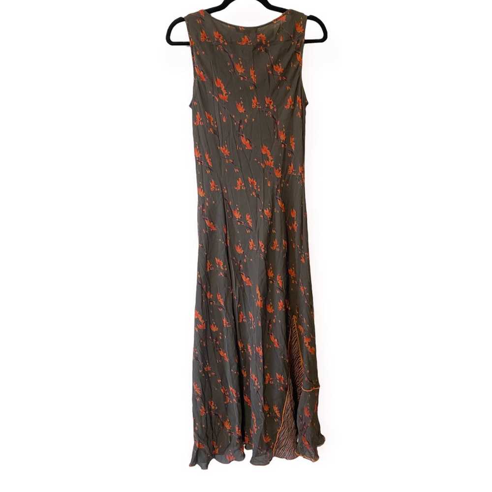 Harari 100% Silk Maxi Dress - image 2