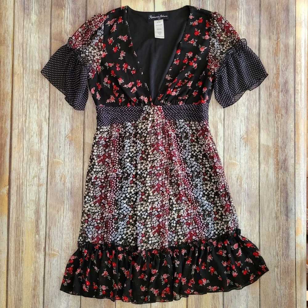 Appropriate Behavior Floral Dress 7/8 - image 3