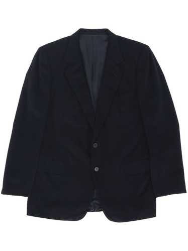 Burberry Pre-Owned 1990s wool blazer - Blue