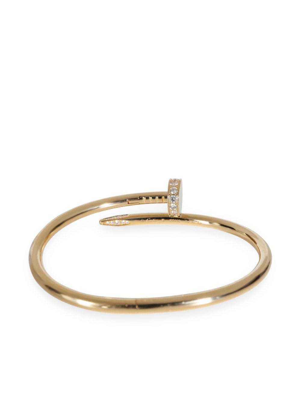 Cartier 18kt yellow gold Juste Un Clou diamond br… - image 4