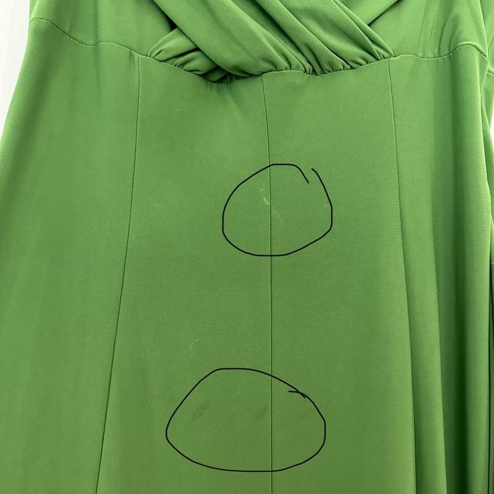 Evan Picone Vintage Green Dress - image 3