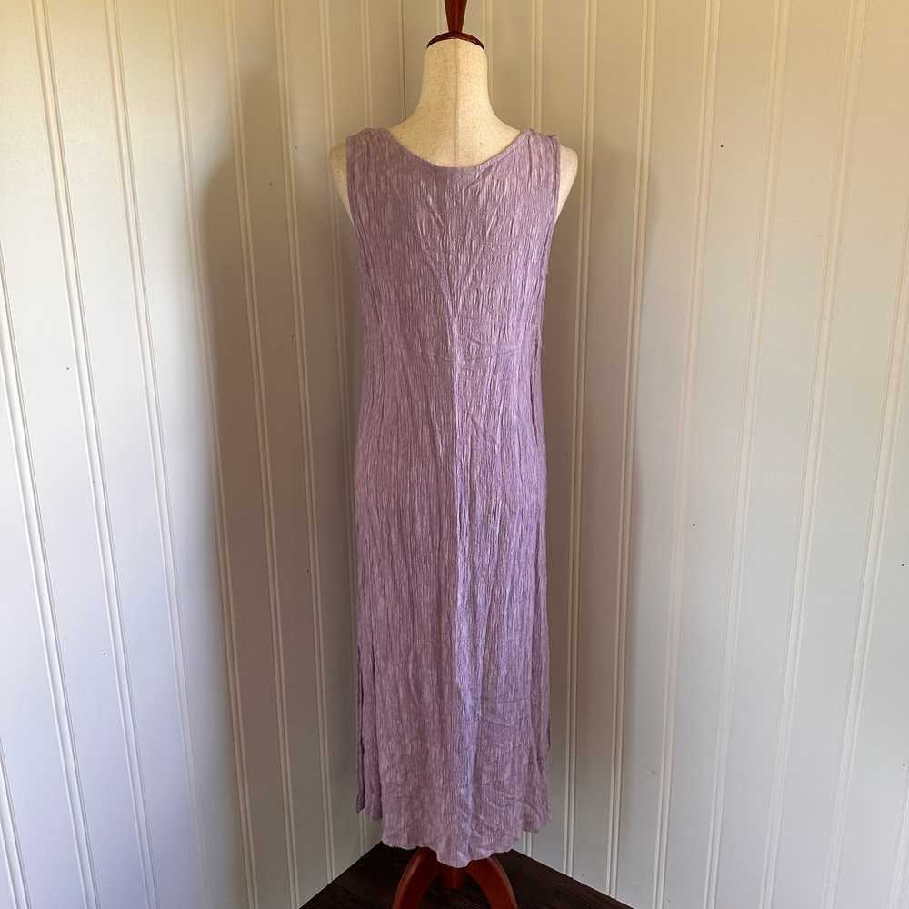 Vintage 90s/Y2K Chadwicks Purple Maxi Dress size … - image 6