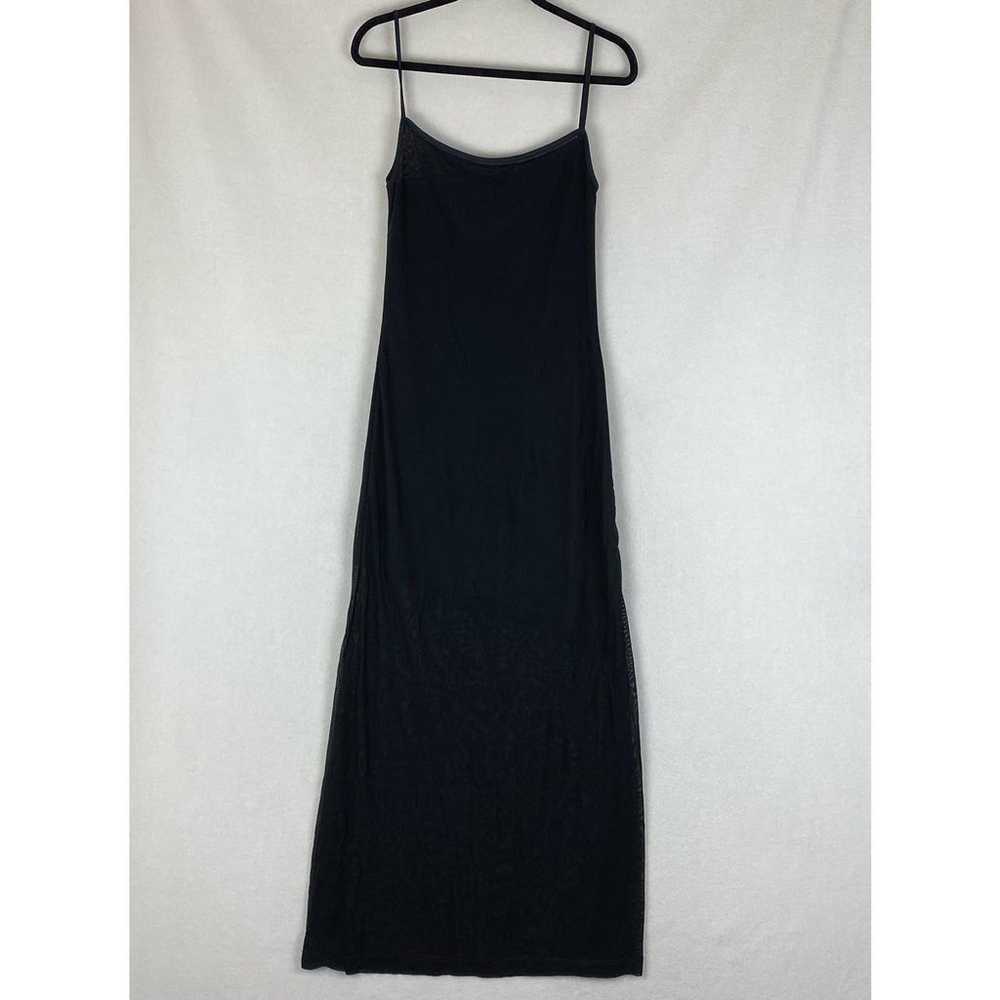 Vintage Steve Madden Maxi Dress Size Medium Black… - image 7