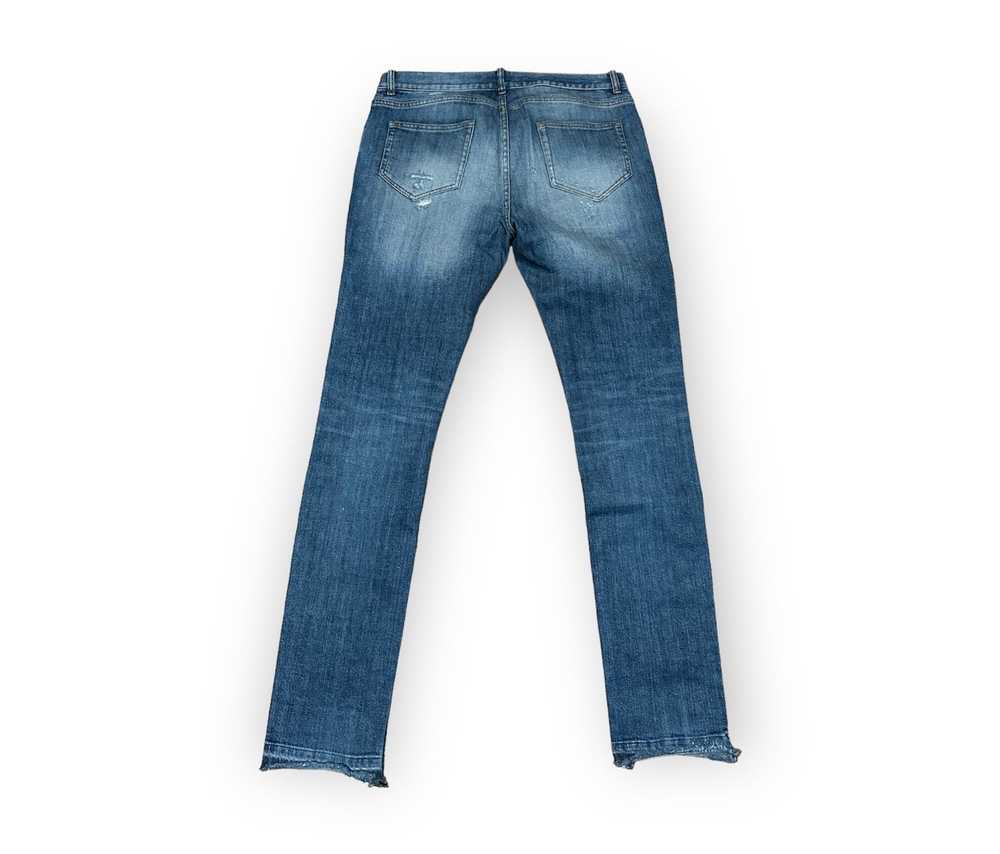 Faith Connexion Slim Light Washed Distressed Denim - image 2