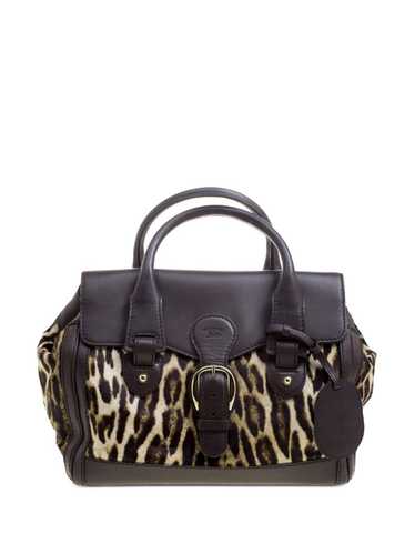 Gucci Pre-Owned leopard-print tote bag - Brown